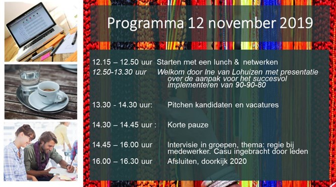 Dinsdag 12 november, Royal Smilde Foods in Heerenveen.